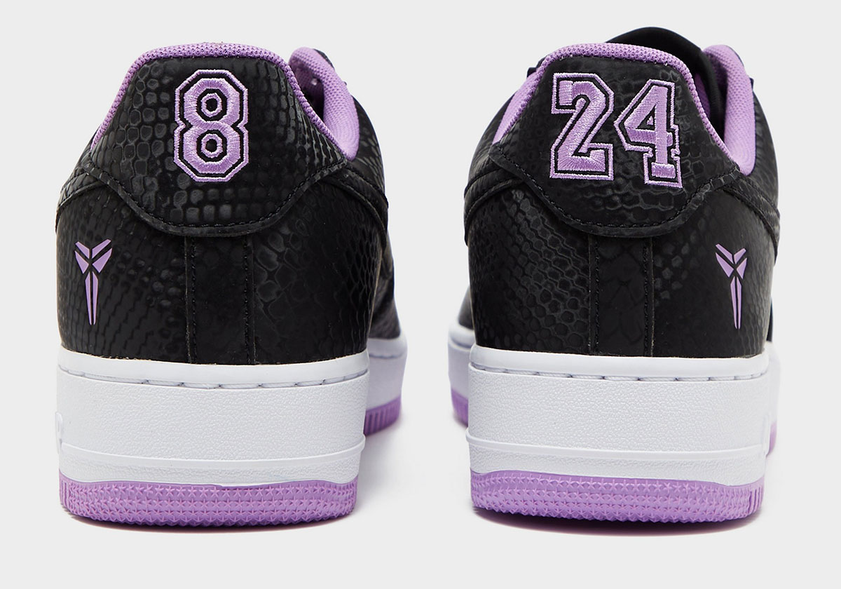First Look At The Kobe Bryant x Nike Air Force 1 “Purple Stardust”